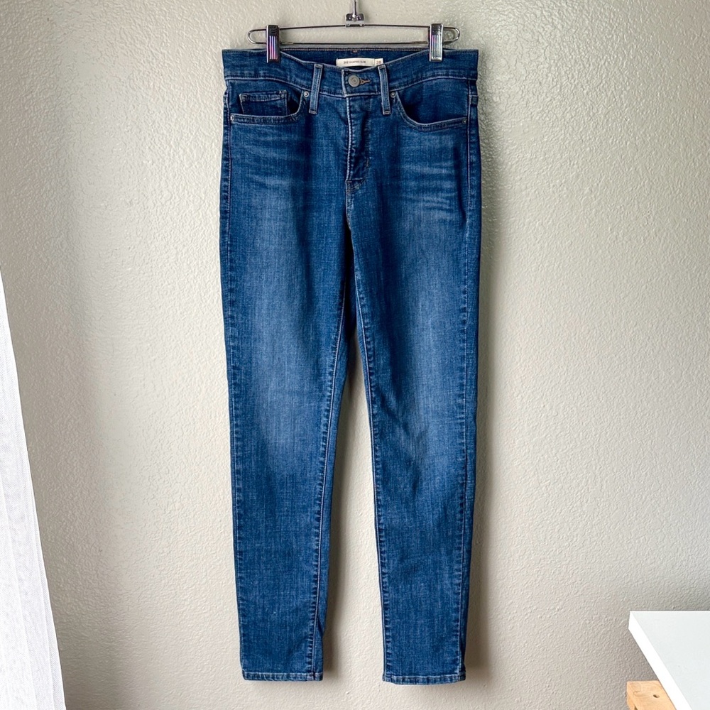 Levi's 312 Shaping Slim Dark Blue Jeans for Women